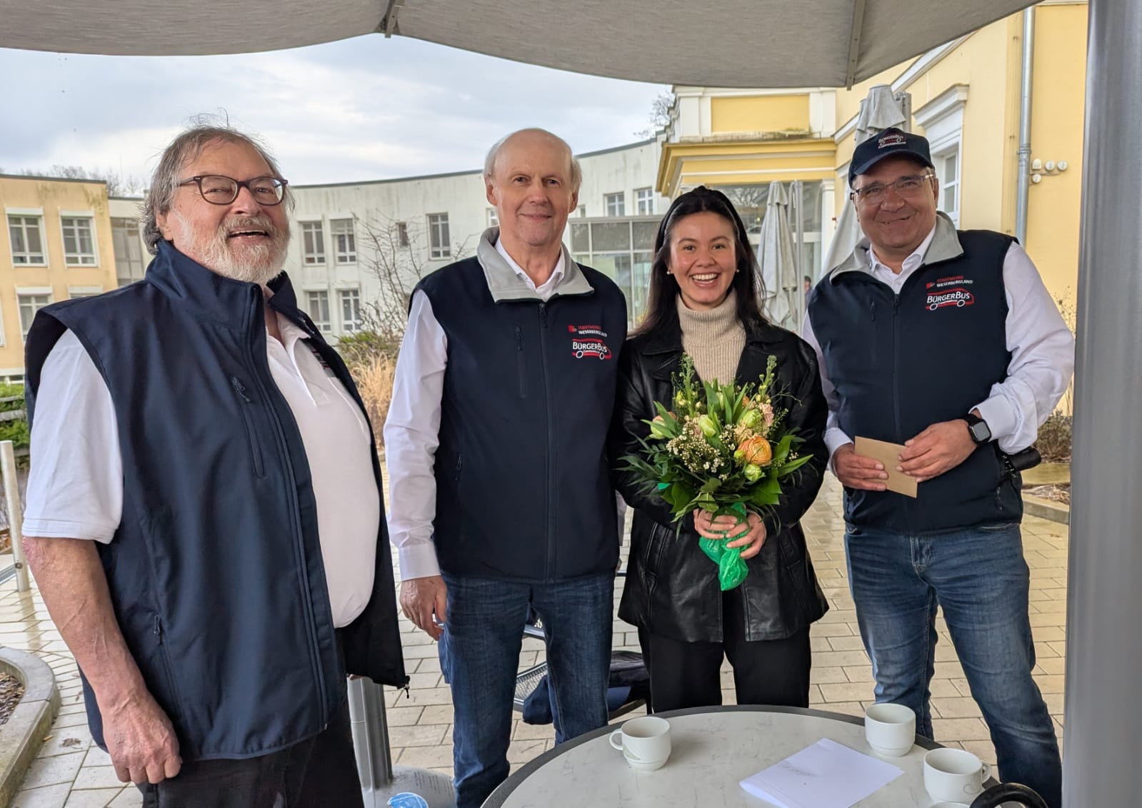 Vorstand mit Frau Sanchez